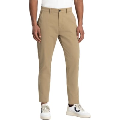 Dstrezzed Charlie Slimfit Chino Khaki Maat: W32L34 | Chino's Outlet | Heren | Bruin