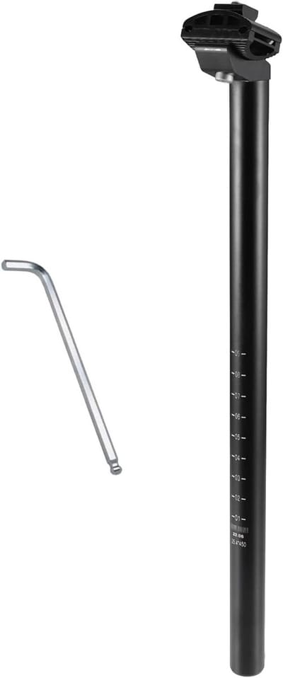 Zadelpen Fiets 25.4 mm Diameter - Aluminium 450 mm