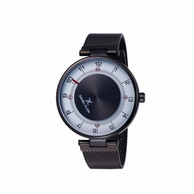 Daniel Klein DK11918-5 - Horloge - Analoog - Mannen - Heren - Milanese band - Rond - Zwart