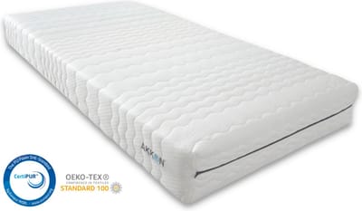 Akkon® Koudschuim Matras HR45 - 80x190 - 17 cm dik | Airfoam - Premium Tijk