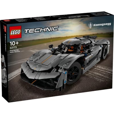 LEGO Technic LEGO® TECHNIC 42173 Koenigsegg Jesko Absolut grijze hypercar