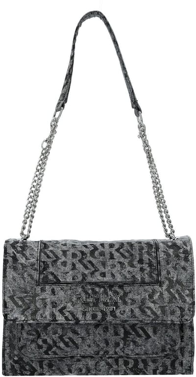 Replay Schoudertas 25.5 cm - Dames - washed black