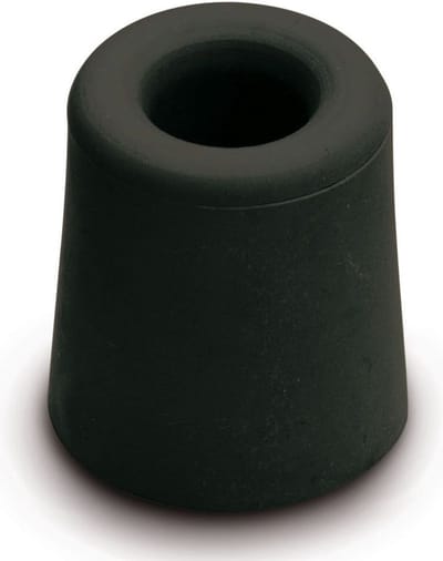 Deurbuffer ø40x73mm Zwart Rubber