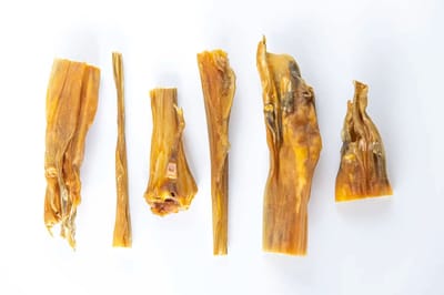 Gedroogde konijnenhuid (100g) - Hypoallergeen | Natuurlijke Hondensnacks - Bellobox