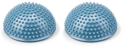 Umbro Evenwichtsbal Set van 2 - Balanskussens voor Evenwicht en Stabiliteit - Balance Pods Geschikt voor Revalidatie en Coördinatie Training - Max. 150 KG - Ø16 x 8 cm - Blauw
