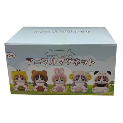 4cm Mofusand Actiefiguur Set, Dier Hoofdband Pop Blind Box, Schattig Anime Kinder Speelgoed Model Ornament Verjaardagscadeau