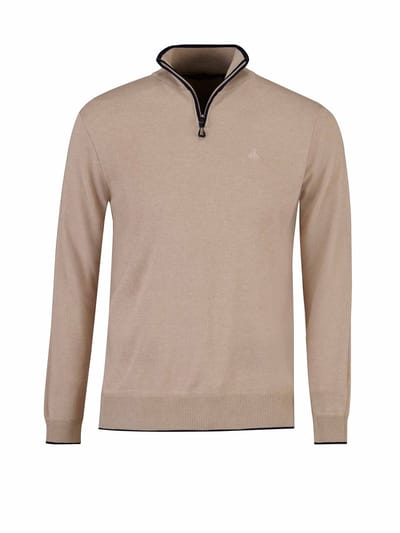 BJØRNSON Zimon Gebreide Pullover Heren - Schipperstrui - Maat 2XL - Beige