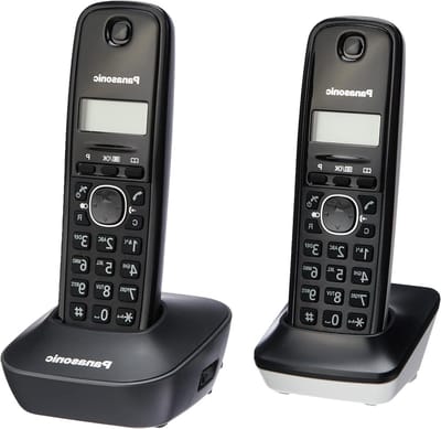 Draadloze Telefoon - Basismodel DECT - Thuis Bellen - Verlicht Display - Niet gespecificeerd - Zwart