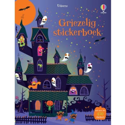 Griezelig Stickerboek