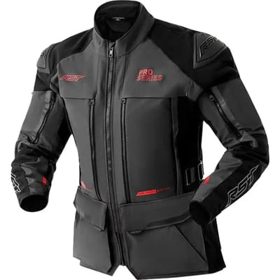 RST Pro Series Adventure D3O waterdichte motorfiets textieljas -