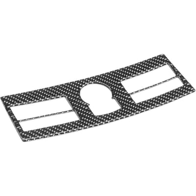 Carbon Fiber GPS Navigatie Paneel Sierlijst Cover Geschikt voor Nissan 350z 20062009 black