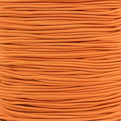 3mm Elastisch Touw - Oranje - 50 meter op rol