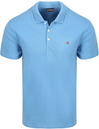 Napapijri Ealis Polo Mid Blauw - Maat 3XL - Heren