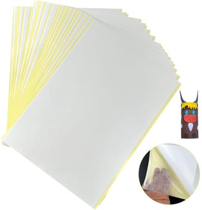 Dailygoods- Dubbelzijdige Tape Extra Sterk - A4 Dubbelzijdige Plakkers - Plakbandhouder - Plakband Rollen - Plakband Dispenser - Geschikt voor DIY Kunst en Ambachten