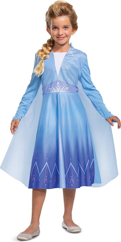 DISNEY - FROZEN 2, Elsa Op reis Basic Plus , Maat XS (3T-4T jaar), Meisjes