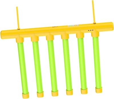 Vangstokken Spel - Behendigheidspel Kinderen - Reflexen Trainen - Instelbare Snelheden - 40 cm x 19.5 cm - Multicolor