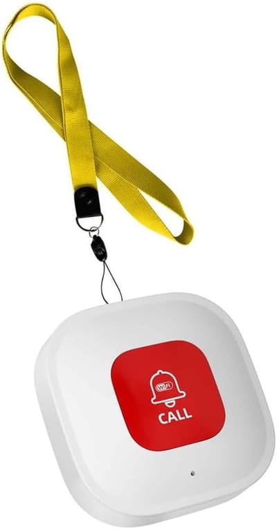 Noodoproepknop - Alarm Zender Pager - Oudere Zorg Hulp - Tuya Wifi App Controle