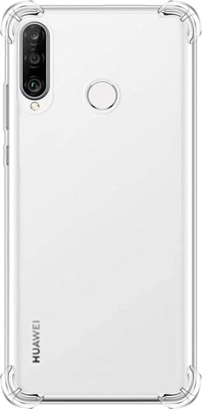 Hoesje Geschikt voor Huawei P30 Lite Anti Shock silicone back cover/Transparant hoesje
