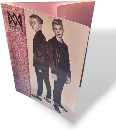 Marcus & Martinus A4 Elastomap - Documentenmap - Ordnermap - Roze