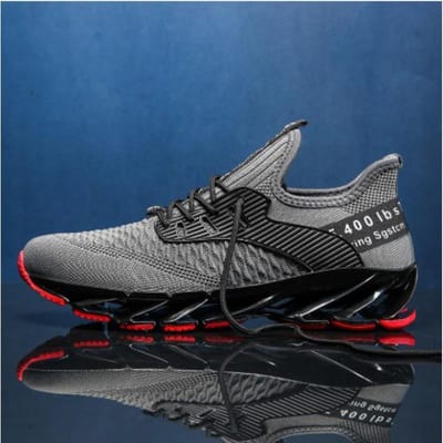 Blade Herenschoenen Nieuwe Herfst en Winter Witte Schoenen Casual Sportschoenen Mode Stoffen Schoenen en De Nieuwe 46 gray