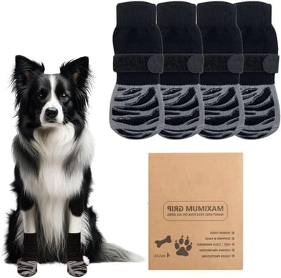 Zachte en verstelbare honden sokken voor binnen, antislip honden slippers, ideaal voor huisdieren, comfortabel en veilig