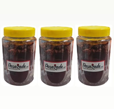 Yalcinkaya Antep Zongedroogde Paprikapasta (natuurlijk, handgemaakt, geen toevoegingen) 3 kg - Salca Antep Gun kurusu Tatli Biber Salcasi (Dogal El Yapimi Katkisiz) - Antep Sun-dried Sweet Pepper Paste (Natural, Handmade, No Additives) 3 kilo