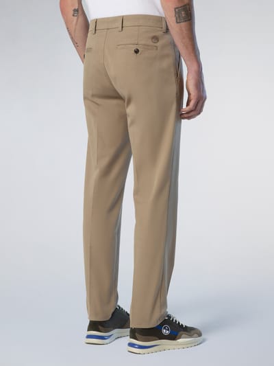 North Sails Chinos Defender geplooide gabardine
