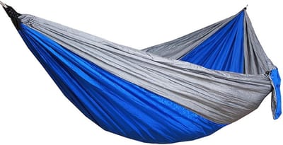 Kampeerhangmat - Buitenbed Swing - Ontspannen Buiten - Ultra Lichtgewicht - 250x120cm - Geel