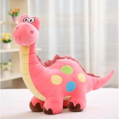 203550Cm Dinosaurus Pluche Speelgoed Hobby's Cartoon Dinosaurus Zacht Gevuld Kinderen Pluche Poppen Voor Kinderen Jongens Baby Verjaardag Cadeaus Speelgoed 35cm pink