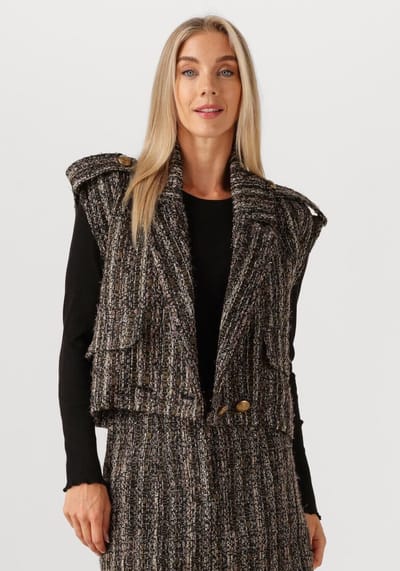 Amaya Amsterdam Day Gilet Blazers Dames - Zwart - Maat XS