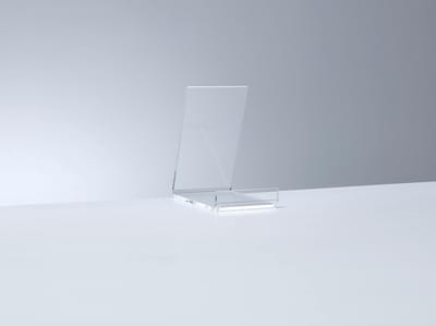 Boekensteun in Acrylglas