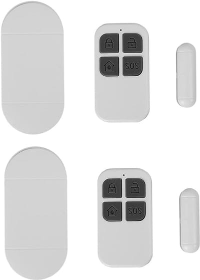Draadloos Deuralarm met Afstandsbediening 130dB Anti-Diefstal Magnetische Sirene voor Huis Winkel Garage