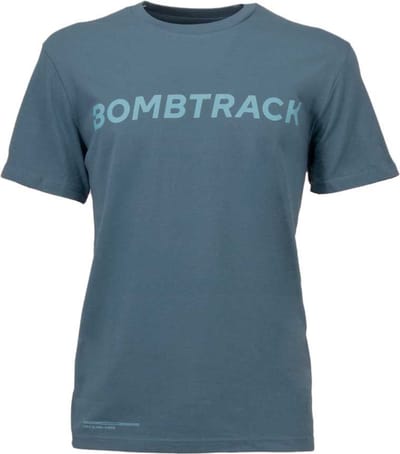 Bombtrack Logo T-shirt Met Korte Mouwen Blauw M Man