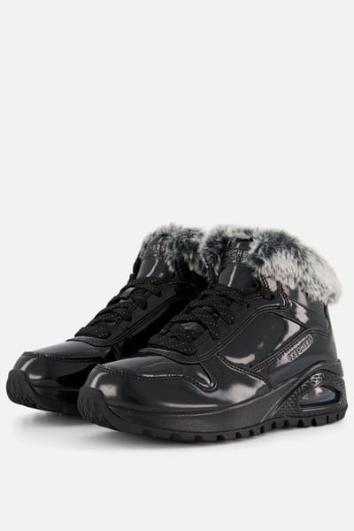 Skechers Uno Rugged Dames Laarzen - Zwart - Maat 37