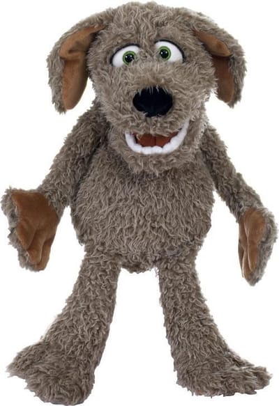 Handpop Locke de hond living puppets  45cm
