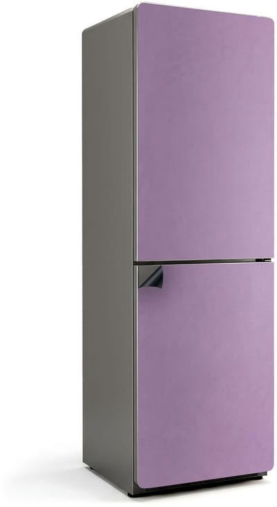 Wallfluent Magnetische Koelkastmat - Lichtpaars Koelkast Magneet Sticker - 60 cm x 190 cm - Lichtpaars Magnetische Koelkastmat - Koelkast Magneet Decoratie - Magnetische Koelkastbescherming - Verwijderbare Koelkast Decoratie
