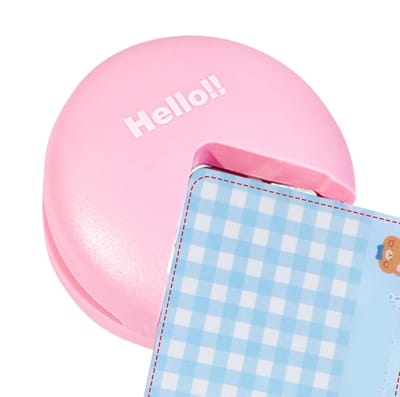 Papier Hoek Afgerond - Rondjes Maker - Kaarten Maken - Durable ABS Metaal - 4mm Radius - Roze
