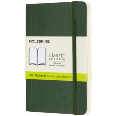 Moleskine Classic Notitieboek - Pocket - Softcover - Blanco - Mirte Groen