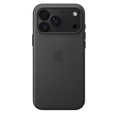 Apple TechWoven hoesje met MagSafe - Geschikt voor iPhone 18 Pro Max - Zwart