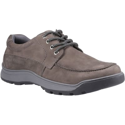 Hush Puppies Tucker Veterschoenen voor Heren van Grijs Nubuckleer