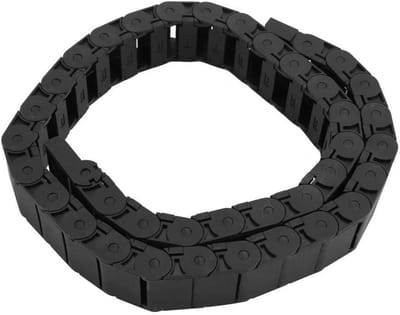 Ketting - Nylon - 15 x 30 mm - 1 meter - Kabelhouder - Graveermachine.