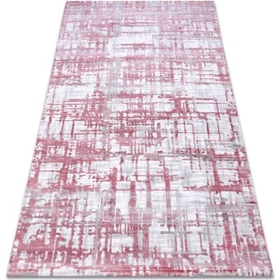 Kleden Rugsx Tapijt ACRYL DIZAYN 122 helder , rozekleuring 160x230 cm
