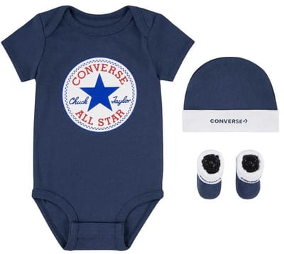 Converse Kids Classic Ctp 3 Units Lichaam Blauw 6-12 Months