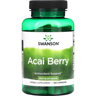 Acai Bes, 500 mg, 120 capsules