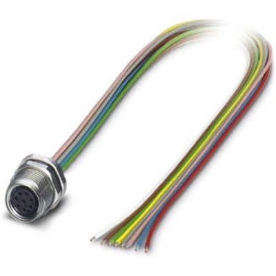 Phoenix Contact 1424229 Sensor/actuator inbouwconnector M8 Aantal polen (sensoren): 8 Bus, inbouw 0.50 m 1 stuk(s)