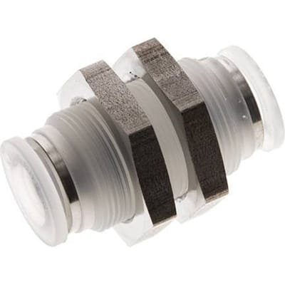 10mm PA Insteekfitting Schotdoorvoer EPDM/PTFE