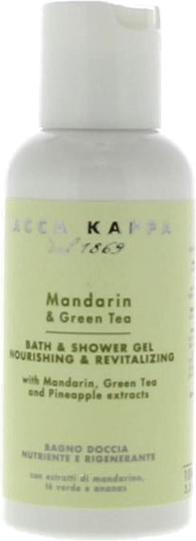 Acca Kappa Mandarin & Green Tea Nourishing & Revitalizing Bath & Shower Gel