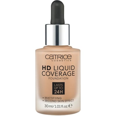 Foundations en Concealers Catrice Vloeibare foundation met HD-dekking