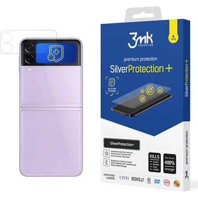 Antimicrobiële beschermingsfilm 3MK Samsung Galaxy Z Flip 3 5G - SilverProtection+