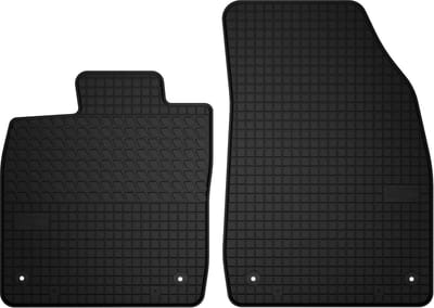 Wielganizator SolidTread Serie - Skoda Enyaq iV SUV - Zwarte Rubbermatten - 2 Stuks - Perfecte Pasvorm